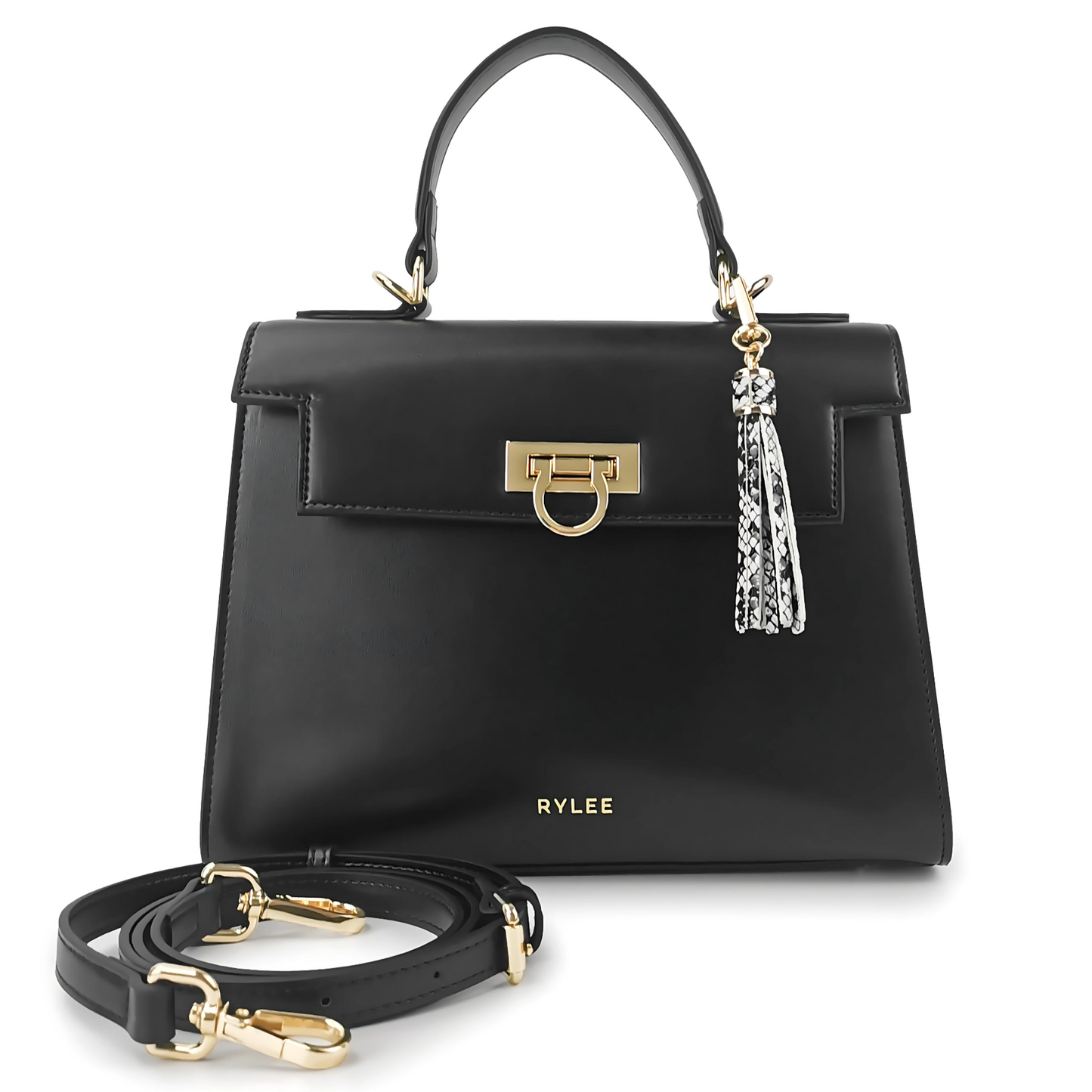 תיק צד/נשיאה מעור - RYLEE VIOLET