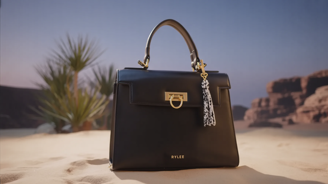 תיק צד/נשיאה מעור - RYLEE VIOLET