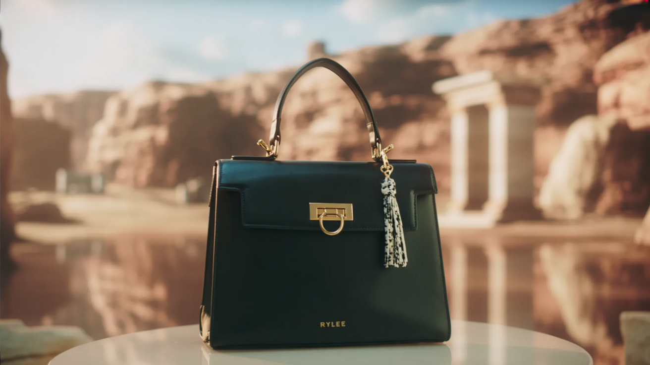 תיק צד/נשיאה מעור - RYLEE VIOLET